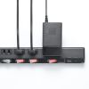 TAP-B107UC-1BK 節電タップ(2P・4個口・1m・ブラック) TAP-B107UC-1BK / 節電タップ(2P・4個口・1m・ブラック)
