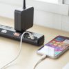 TAP-B107UC-1BK 節電タップ(2P・4個口・1m・ブラック) TAP-B107UC-1BK / 節電タップ(2P・4個口・1m・ブラック)