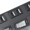 TAP-B107UC-1BK 節電タップ(2P・4個口・1m・ブラック) TAP-B107UC-1BK / 節電タップ(2P・4個口・1m・ブラック)