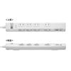 TAP-B107UC-2W 節電タップ(2P・4個口・2m・ホワイト) TAP-B107UC-2W / 節電タップ(2P・4個口・2m・ホワイト)