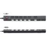 TAP-B108UC-1BK 節電タップ(2P・6個口・1m・ブラック) TAP-B108UC-1BK / 節電タップ(2P・6個口・1m・ブラック)