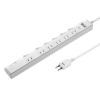 TAP-B108UC-2W 節電タップ(2P・6個口・2m・ホワイト) TAP-B108UC-2W / 節電タップ(2P・6個口・2m・ホワイト)