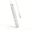 TAP-B108UC-2W 節電タップ(2P・6個口・2m・ホワイト) TAP-B108UC-2W / 節電タップ(2P・6個口・2m・ホワイト)