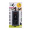 TAP-B109U-3BKN USB充電ポート付きタップ 平型 ブラック TAP-B109U-3BKN / USB充電ポート付きタップ 平型 ブラック