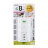 TAP-B109U-3WN USB充電機能付き平型タップ ホワイト TAP-B109U-3WN / USB充電機能付き平型タップ ホワイト