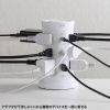 TAP-B112C1A2W USB充電機能付きタワー型タップ ホワイト TAP-B112C1A2W / USB充電機能付きタワー型タップ ホワイト