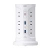 TAP-B112C1A2W USB充電機能付きタワー型タップ ホワイト TAP-B112C1A2W / USB充電機能付きタワー型タップ ホワイト