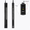 TAP-B113UC-2BK 回転タップ(AC4個口+Type-C+USB-A・PD20W・ブラック) TAP-B113UC-2BK / 回転タップ(AC4個口+Type-C+USB-A・PD20W・ブラック)