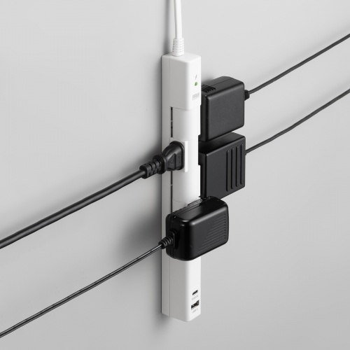 TAP-B113UC-2W / 回転タップ（AC4個口＋Type-C＋USB-A・PD20W・ホワイト）