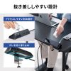 TAP-B114UC-2BK クランプ固定式タップ(AC4個口+USB-C×3+USB-A×1・PD65W・ブラック) TAP-B114UC-2BK / クランプ固定式タップ(AC4個口+USB-C×3+USB-A×1・PD65W・ブラック)