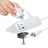 TAP-B114UC-2W クランプ固定式タップ(AC4個口+USB-C×3+USB-A×1・PD65W・ホワイト) TAP-B114UC-2W / クランプ固定式タップ(AC4個口+USB-C×3+USB-A×1・PD65W・ホワイト)