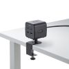 TAP-B115UC-2BK / クランプ固定式タップ（簡単脱着・4方向向き変更・卓上使用対応・PD65W）