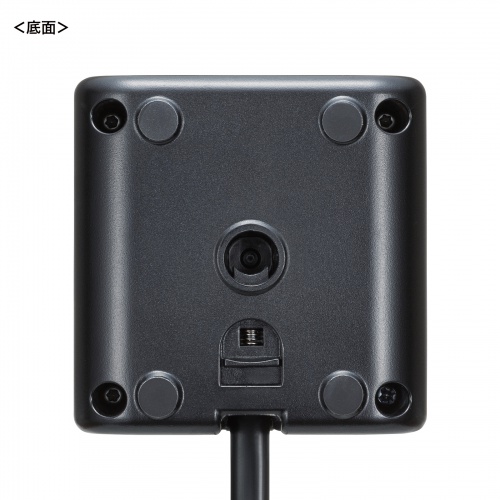 TAP-B115UC-2BK / クランプ固定式タップ（簡単脱着・4方向向き変更・卓上使用対応・PD65W）