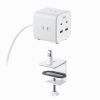 TAP-B115UC-2W クランプ固定式タップ(簡単脱着・4方向向き変更・卓上使用対応・PD65W) TAP-B115UC-2W / クランプ固定式タップ(簡単脱着・4方向向き変更・卓上使用対応・PD65W)