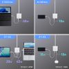 TAP-B115UC-2W クランプ固定式タップ(簡単脱着・4方向向き変更・卓上使用対応・PD65W) TAP-B115UC-2W / クランプ固定式タップ(簡単脱着・4方向向き変更・卓上使用対応・PD65W)