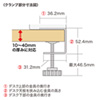 TAP-B25 便利タップ(2P・3個口・2m・ホワイト) TAP-B25 / 便利タップ(2P・3個口・2m・ホワイト)