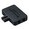 TAP-B26BK ACアダプタ用マルチコンセント(ブラック) TAP-B26BK / ACアダプタ用マルチコンセント(ブラック)