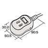 TAP-B2 便利タップ(2m) TAP-B2 / 便利タップ(2m)
