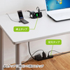 TAP-B44 便利タップ(ACアダプタ対応・2P・3個口+5個口・3m・ブラック) TAP-B44 / 便利タップ(ACアダプタ対応・2P・3個口+5個口・3m・ブラック)