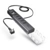 TAP-B47UC-3BK / USB充電機能付きタップ　スタンド付き（2P・5個口・3m・ブラック）