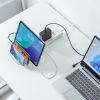 TAP-B47UC-15W / USB充電機能付きタップ　スタンド付き（2P・5個口・1.5m・ホワイト）