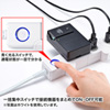 TAP-B51BR 便利タップ(ACアダプタ対応・2P・4個口+USB1ポート・2m・ブラウン) TAP-B51BR / 便利タップ(ACアダプタ対応・2P・4個口+USB1ポート・2m・ブラウン)