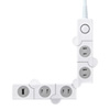 TAP-B51W 便利タップ(ACアダプタ対応・2P・4個口+USB1ポート・2m・ホワイト) TAP-B51W / 便利タップ(ACアダプタ対応・2P・4個口+USB1ポート・2m・ホワイト)