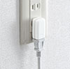 TAP-B54 コンセント用アダプタ(縦型・2個入り) TAP-B54 / コンセント用アダプタ(縦型・2個入り)