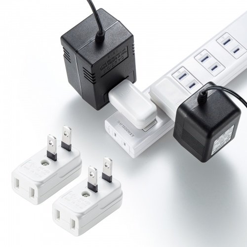 TAP-B55 / コンセント用アダプタ(横型・2個入り)