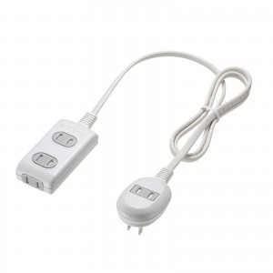 TAP-B9-1K / プラス1個口便利タップ(2P・3個口+1個口・1m)