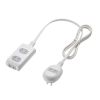 TAP-B9-1K プラス1個口便利タップ(2P・3個口+1個口・1m) TAP-B9-1K / プラス1個口便利タップ(2P・3個口+1個口・1m)