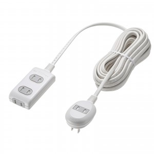 TAP-B9-7K / プラス1個口便利タップ（2P・3個口＋1個口・7m）