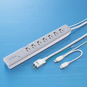 TAP-BBREU7 / ブロードバンドタップ(USB連動型・7個口)