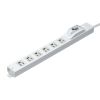 TAP-BR36LN-5 漏電ブレーカータップ(3P・6個口・5m) TAP-BR36LN-5 / 漏電ブレーカータップ(3P・6個口・5m)