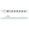 TAP-BR36LN-5 漏電ブレーカータップ(3P・6個口・5m) TAP-BR36LN-5 / 漏電ブレーカータップ(3P・6個口・5m)