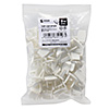 TAP-CAP2P100 コンセント安全キャップ(2P用・100個入・ホワイト) TAP-CAP2P100 / コンセント安全キャップ(2P用・100個入・ホワイト)