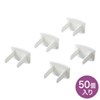 TAP-CAP2P50 コンセント安全キャップ(2P用・50個入・ホワイト) TAP-CAP2P50 / コンセント安全キャップ(2P用・50個入・ホワイト)