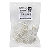 TAP-CAP2P50 コンセント安全キャップ(2P用・50個入・ホワイト) TAP-CAP2P50 / コンセント安全キャップ(2P用・50個入・ホワイト)