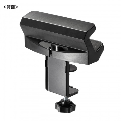 TAP-CLAMP1BK / 電源タップホルダー（クランプ式・180度回転・伸縮対応）