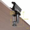 TAP-CLAMP1BK / 電源タップホルダー（クランプ式・180度回転・伸縮対応）