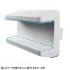 TAP-CLAMP2W 電源タップホルダー(支柱取り付けタイプ・ホワイト) TAP-CLAMP2W / 電源タップホルダー(支柱取り付けタイプ・ホワイト)
