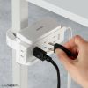 TAP-CLAMP2W 電源タップホルダー(支柱取り付けタイプ・ホワイト) TAP-CLAMP2W / 電源タップホルダー(支柱取り付けタイプ・ホワイト)