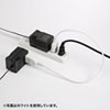 TAP-EX21005BK 電源延長コード(2P・ブラック・0.5m) TAP-EX21005BK / 電源延長コード(2P・ブラック・0.5m)