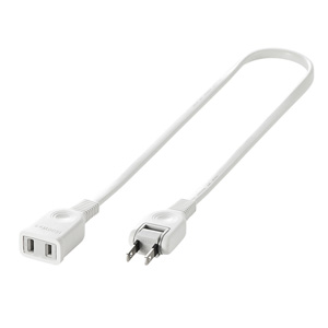 TAP-EX21005 / 電源延長コード(2P・0.5m)