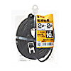 TAP-EX2110BK 電源延長コード(2P・ブラック・10m) TAP-EX2110BK / 電源延長コード(2P・ブラック・10m)