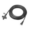 TAP-EX23-5BK 電源延長コード(3個口)ブラック・5m TAP-EX23-5BK / 電源延長コード(3個口)ブラック・5m