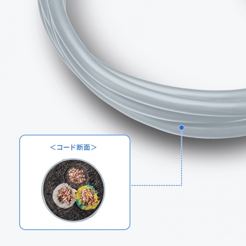 TAP-EX253-2 / 電源延長コード（3P・2m）