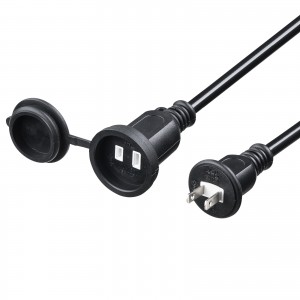 TAP-EX25B-10【防雨型電源延長コード(2P・10m・ブラック TAP-EX25B-10【防雨型電源延長コード(2P・10m・ブラック
