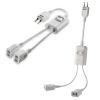 TAP-EX2SWW 一括集中スイッチ付き電源延長コード(2P・2分岐・2個口・ホワイト) TAP-EX2SWW / 一括集中スイッチ付き電源延長コード(2P・2分岐・2個口・ホワイト)