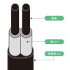TAP-EX2SWW / 一括集中スイッチ付き電源延長コード（2P・2分岐・2個口・ホワイト）